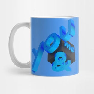 Text YOU & ME Mug